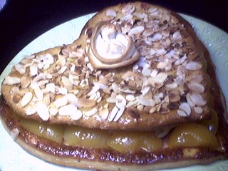 Recette Gâteau du coeur aux abricots