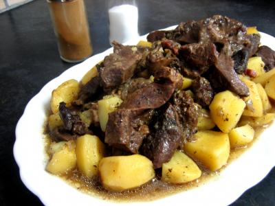 Image : recette Coeur de veau aux morilles