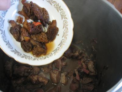 Coeur de veau aux morilles - 7.2