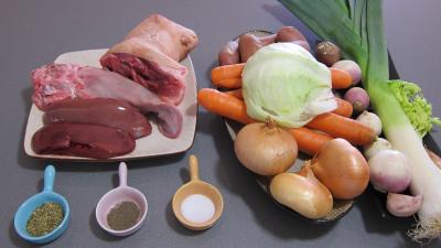 Ingrédients pour la recette : Hochepot façon Brugeoise