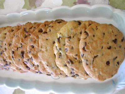 Recette Cookies croustillants aux pépites de chocolat