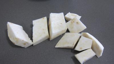 Rémoulade de céleri-rave et pommes et noix de saint-Jacques - 1.2