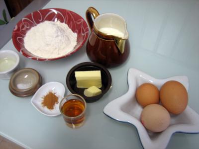 Ingrédients pour la recette : Crêpes aux épices