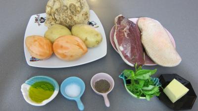 Ingrédients pour la recette : Magrets à la maraîchère