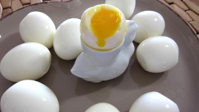 Cuisine diététique : Assiettes d'oeufs mollets