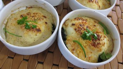 Oeufs mollets à la florentine - 9.2