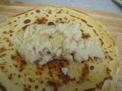 Crêpes gratinées au chou-fleur et au chèvre - 11.2