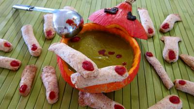 Velouté de doigts de croque-morts pour halloween - 13.1