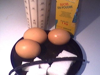Ingrédients pour la recette : Crèmes renversées