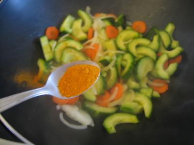Crevettes au curcuma - 6.2