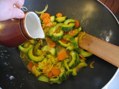 Crevettes au curcuma - 7.2