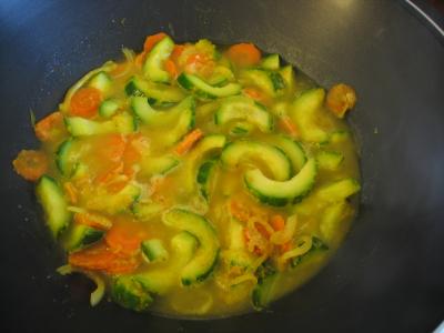 Crevettes au curcuma - 7.3