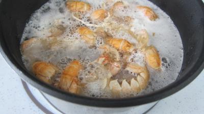 Langoustines et sauce au floc de Gascogne - 4.4