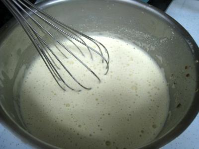Crumble aux haricots verts et sa crème d'ail - 10.1