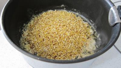 Quinoa en risotto aux champignons - 4.2