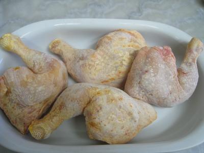 Cuisses de poulet et sa sauce au chocolat - 1.1