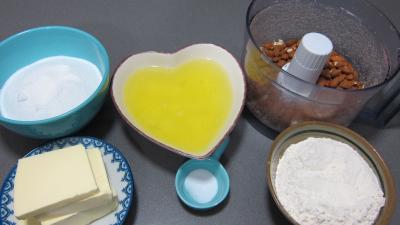 Ingrédients pour la recette : Financiers