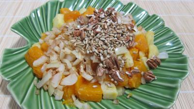 Citrouille et son magret en salade - 9.1
