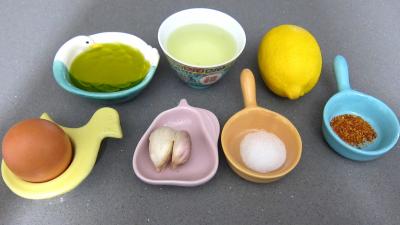 Ingrédients pour la recette : Aïoli 