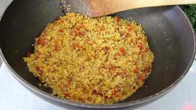Chorizo, quinoa et coquilles Saint-Jacques - 5.4