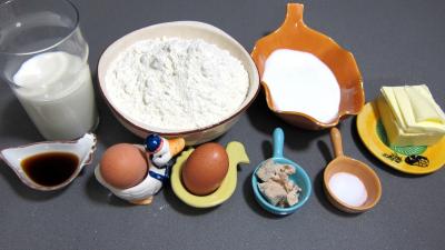 Ingrédients pour la recette : Manalas ou mannele