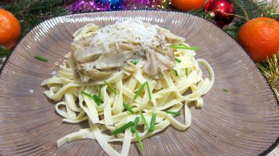 fond de veau : Assiette de nids d'Alsace aux endives