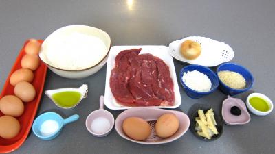 Ingrédients pour la recette : Capelleti et leur préparation