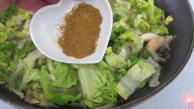 Capelletis et son velouté champignons et laitues - 5.2