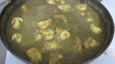 Capelletis et son velouté champignons et laitues - 6.2
