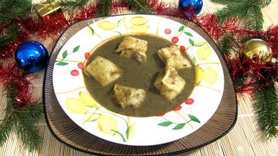 Recette Capelletis et son velouté champignons et laitues
