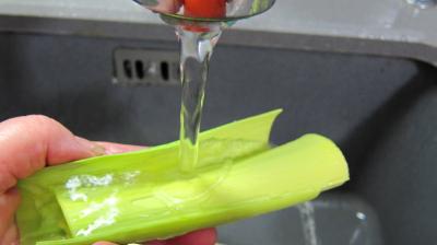 Médaillons de perche et sa crème de légumes - 1.2