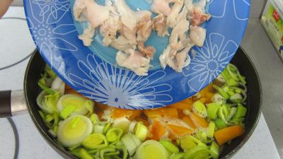 Médaillons de perche et sa crème de légumes - 5.3