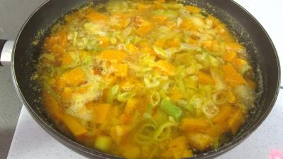Médaillons de perche et sa crème de légumes - 6.1
