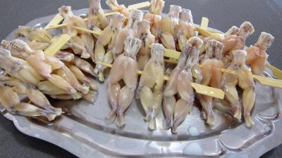 Grenouilles caramélisées aux épinards - 8.3