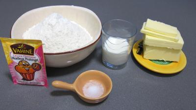 Ingrédients pour la recette : Scones anglais