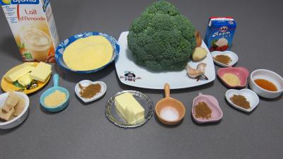 Ingrédients pour la recette : Farcis de brocolis à la polenta