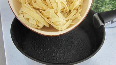 Epinards à la crème fondante et tagliatelles - 4.2