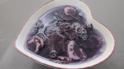 Vitelottes et légumes aux filets de dinde panés - 3.4