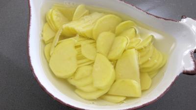 Vitelottes et légumes aux filets de dinde panés - 4.4