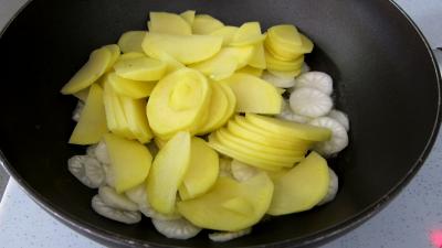 Vitelottes et légumes aux filets de dinde panés - 5.4