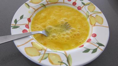 Vitelottes et légumes aux filets de dinde panés - 8.1