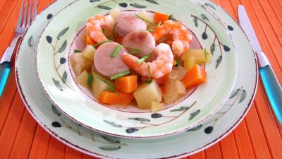 Recette Wok de légumes au Jurançon