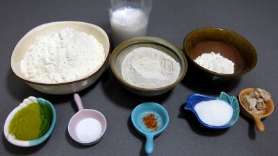 Ingrédients pour la recette : Galette de pain au sarrasin