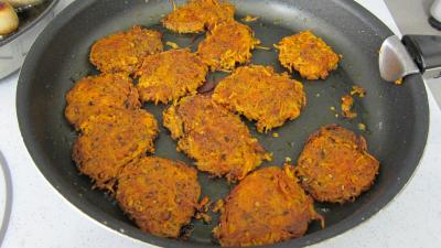 Paillassons de potiron au boudin blanc - 4.2