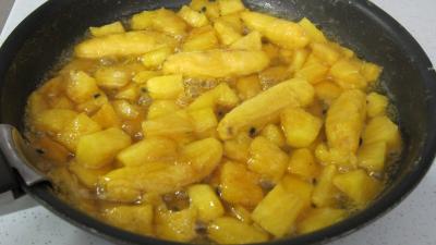 Tatin à l'ananas, fruit de la passion et bananes - 4.1