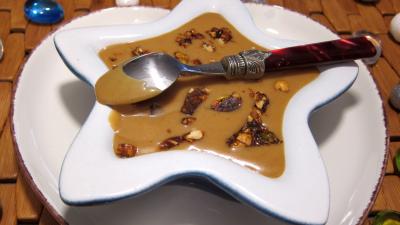 cognac : Ramequin de crème caramel aux marrons