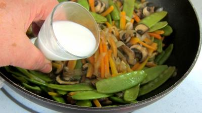 Haricots plats et gambas à la chinoise - 7.2