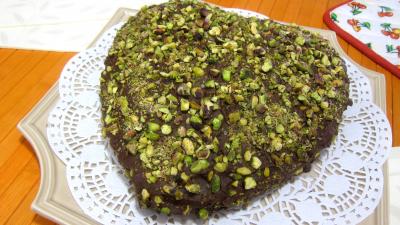 gâteau au chocolat : Plat de tôt-fait au chocolat et aux pistaches