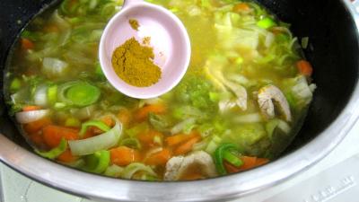 Bouillie ou potage aux carottes et aux oranges - 7.3