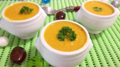 Bouillie ou potage aux carottes et aux oranges - 9.4